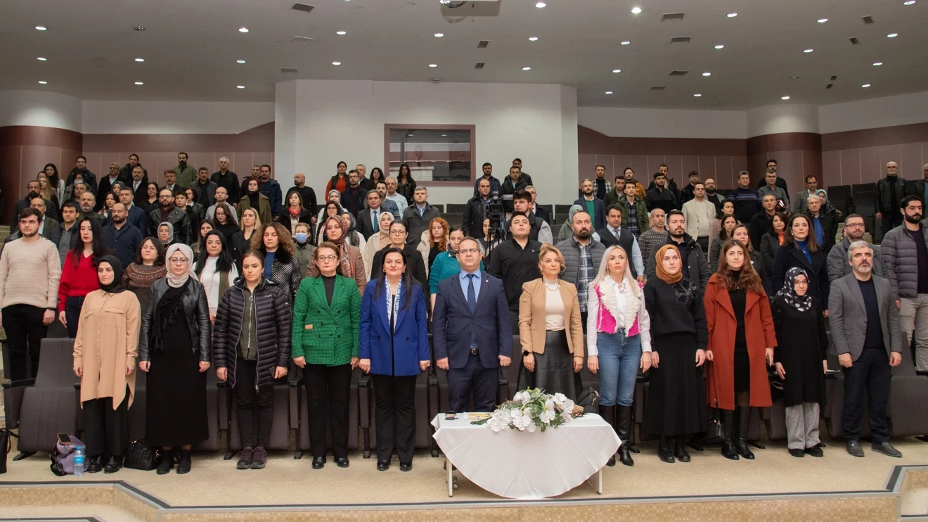 Unit Internal Evaluation Report Preparation Training was given at Selçuk University